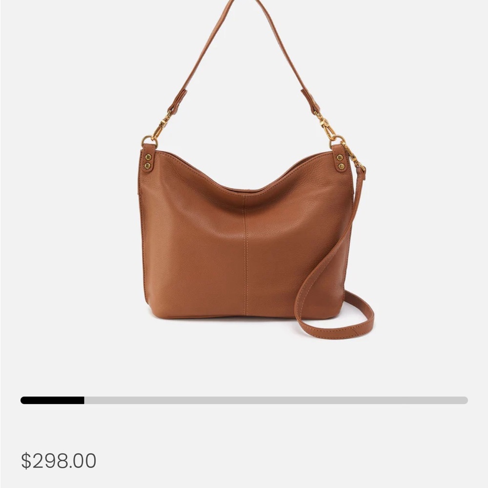 HOBO Tan Leather Shoulder Bag